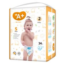 Cheap Factory Wholesale PE Baby Diapers Price Disposable Sleepy Baby Diaper Manufacturer in China